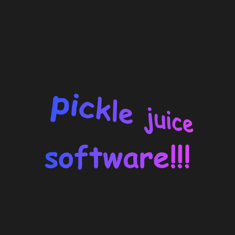 @Pickle-Juice-Software