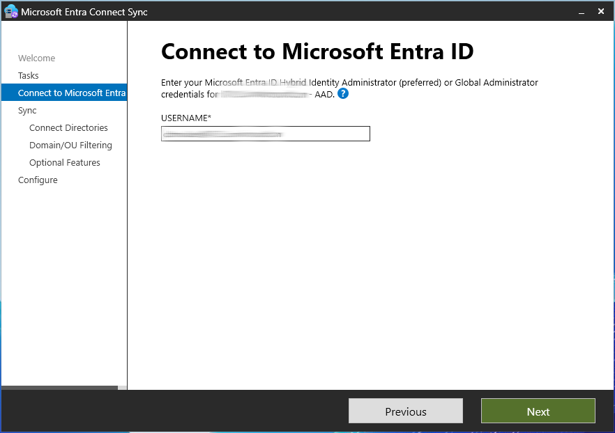 Connect to Microsoft Entra ID