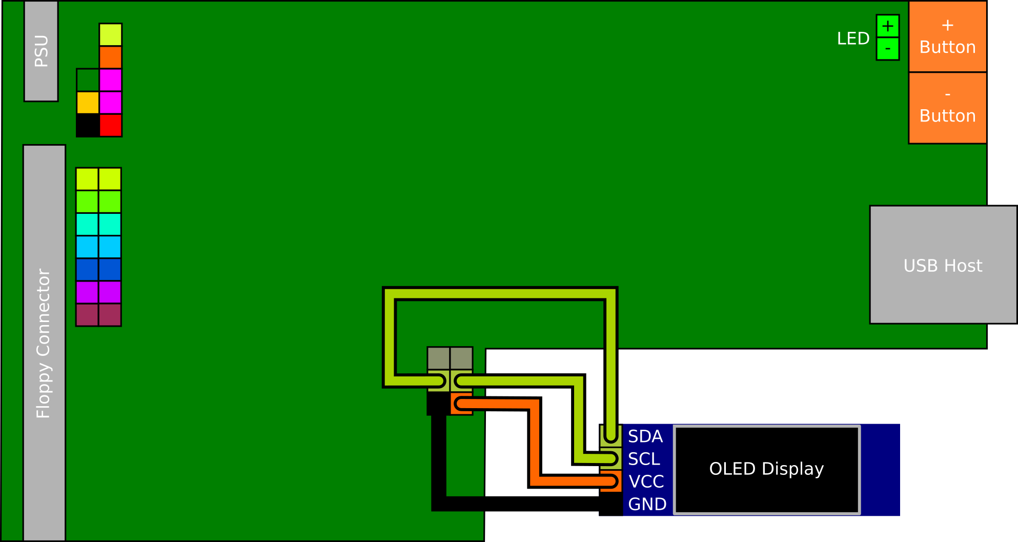 OLED Display Front