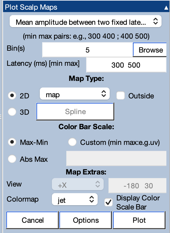 Plot Scalp Maps