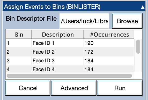 BINLISTER Panel