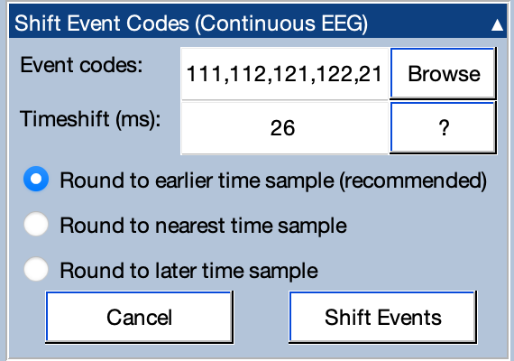 ERPsets Panel